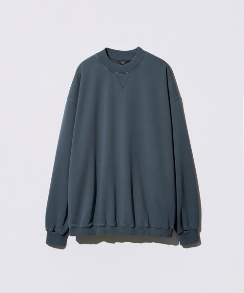 STONEMASTER(ストーンマスター )の「PIGMENT COTTON SWEAT CREW|ピグメントコットンスウェットクルー(スウェット・メンズ・ブルー系その他/ベージュ系その他・S/L/XL/M)」の1枚目の写真