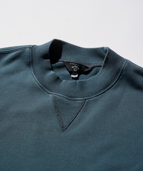 STONEMASTER(ストーンマスター )の「PIGMENT COTTON SWEAT CREW|ピグメントコットンスウェットクルー(スウェット・メンズ・ブルー系その他/ベージュ系その他・S/L/XL/M)」の3枚目の写真