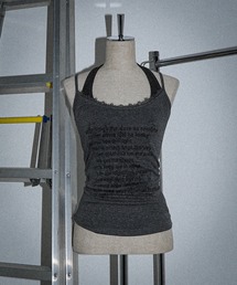 dispark | DISPARK/【26年春夏新作】Y2Kダブルレイヤードキャミ(キャミソール)