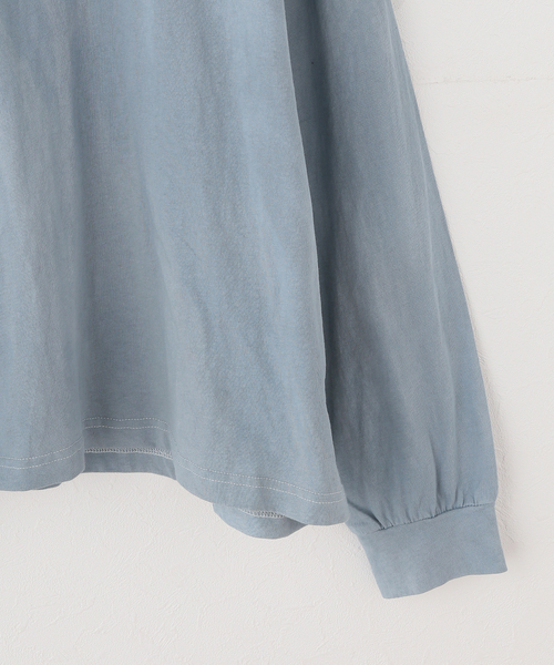 TEPPEIFURUYAMA（テッペイフルヤマ）の「TEPPEI FURUYAMA /テッペイフルヤマ HAWAII LONG SLEEVE T-SHIRT（Tシャツ/カットソー・レディース・ネイビー/ブラック・2）」の4枚目の写真
