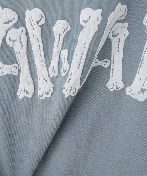 TEPPEIFURUYAMA（テッペイフルヤマ）の「TEPPEI FURUYAMA /テッペイフルヤマ HAWAII LONG SLEEVE T-SHIRT（Tシャツ/カットソー・レディース・ネイビー/ブラック・2）」の8枚目の写真