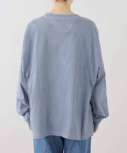 TEPPEIFURUYAMA（テッペイフルヤマ）の「TEPPEI FURUYAMA /テッペイフルヤマ HAWAII LONG SLEEVE T-SHIRT（Tシャツ/カットソー・レディース・ネイビー/ブラック・2）」の11枚目の写真