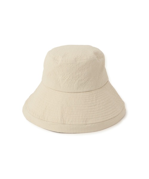 ROPE' PICNIC(ロペピクニック)の「リップストップ撥水ハット/UVカット・撥水・抗菌防臭(ハット・レディース・ベージュ/ホワイト/ブラック系その他・FREE)」の10枚目の写真