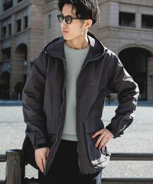 Snow Peak（スノーピーク）の「『別注』Snow Peak Apparel×DOORS　NYLON WASHER PARKA（マウンテンパーカー・メンズ・ベージュ/チャコールグレー/ブラック・LARGE/X-LARGE/MEDIUM）」の18枚目の写真