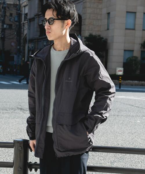 Snow Peak（スノーピーク）の「『別注』Snow Peak Apparel×DOORS　NYLON WASHER PARKA（マウンテンパーカー・メンズ・ベージュ/チャコールグレー/ブラック・LARGE/X-LARGE/MEDIUM）」の19枚目の写真