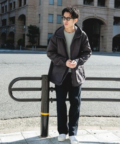 Snow Peak（スノーピーク）の「『別注』Snow Peak Apparel×DOORS　NYLON WASHER PARKA（マウンテンパーカー・メンズ・ベージュ/チャコールグレー/ブラック・LARGE/X-LARGE/MEDIUM）」の20枚目の写真