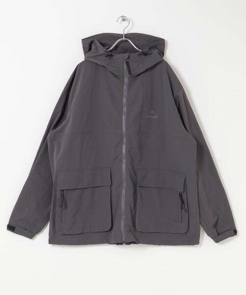 Snow Peak（スノーピーク）の「『別注』Snow Peak Apparel×DOORS　NYLON WASHER PARKA（マウンテンパーカー・メンズ・ベージュ/チャコールグレー/ブラック・LARGE/X-LARGE/MEDIUM）」の22枚目の写真