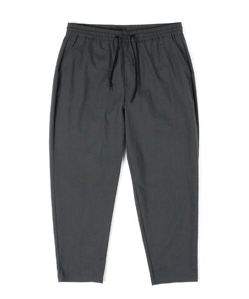 The DUFFER of ST.GEORGE（ザダファーオブセントジョージ）の「HIGH-TECH SEERSUCKER "COOLMAX" EASY TAPERED PANTS：クールマックス シアサッカー イージーパンツ / テーパードパンツ / セットアップ対応（その他パンツ・メンズ・ネイビー/チャコールグレー・X-LARGE/LARGE/MEDIUM/SMALL）」の9枚目の写真