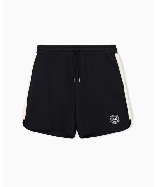 ARMANI EXCHANGE(アルマーニエクスチェンジ)の「【A|X アルマーニ エクスチェンジ】AXロゴ サイドテープ スウェットショーツ(スウェットパンツ・メンズ・セージグリーン/ダークネイビー・X-SMALL/SMALL/MEDIUM/LARGE)」の8枚目の写真