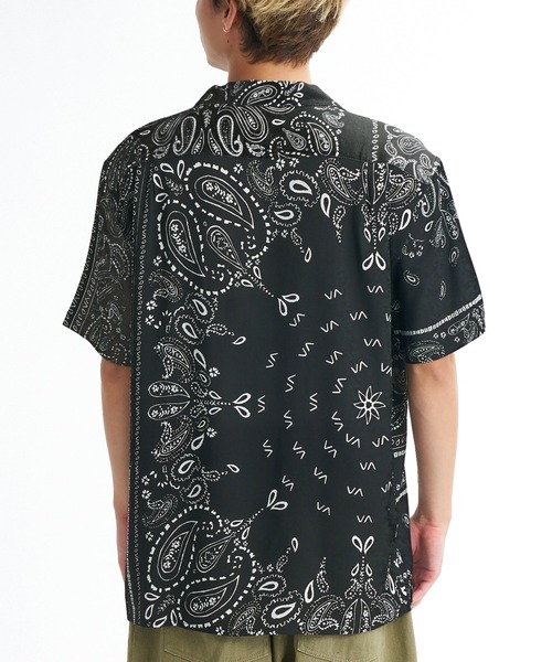RVCA(ルーカ)の「RVCA メンズ IRON ON SH 半袖シャツ 【2026年春夏モデル】(シャツ/ブラウス・メンズ・ブラック/ホワイト・SMALL/MEDIUM/LARGE/X-LARGE)」の9枚目の写真