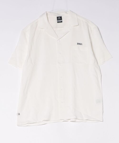 RVCA(ルーカ)の「RVCA メンズ IRON ON SH 半袖シャツ 【2026年春夏モデル】(シャツ/ブラウス・メンズ・ブラック/ホワイト・SMALL/MEDIUM/LARGE/X-LARGE)」の5枚目の写真