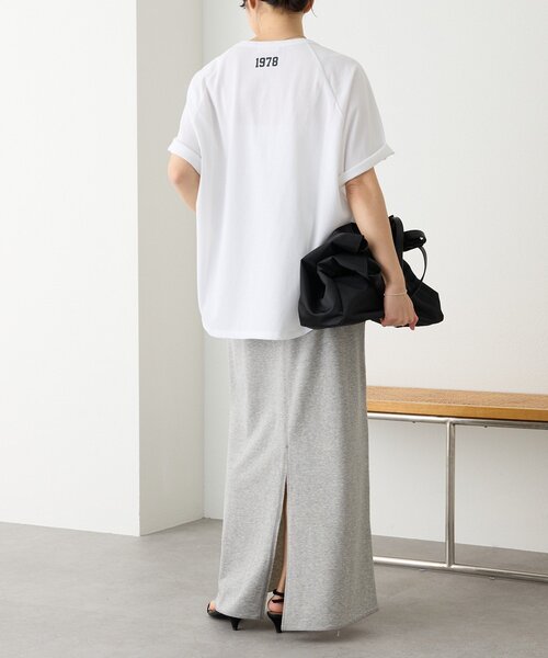 RIVE DROITE（リヴドロワ）の「予約【イージーな着心地】スエットロングスカート（スカート・レディース・ブラック/グレー/モカ・40/38/36）」の10枚目の写真