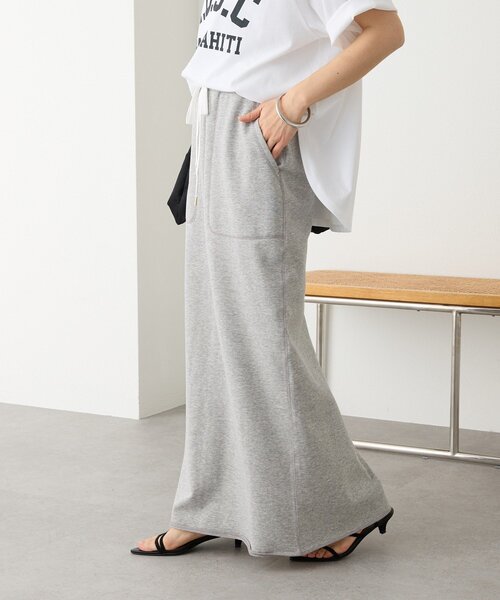RIVE DROITE（リヴドロワ）の「予約【イージーな着心地】スエットロングスカート（スカート・レディース・ブラック/グレー/モカ・40/38/36）」の12枚目の写真