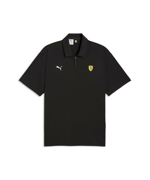 PUMA(プーマ)の「PUMA プーマ メンズ フェラーリ クラウドスパン 半袖 ポロシャツ(ポロシャツ・メンズ・ブラック/レッド・MEDIUM/LARGE/X-LARGE/SMALL/X-SMALL)」の9枚目の写真