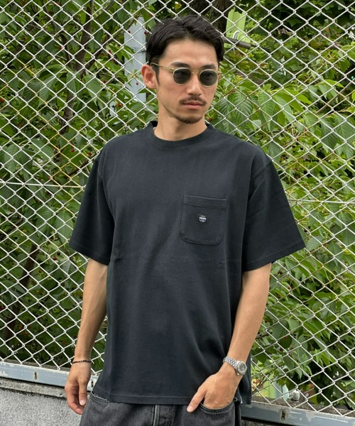 ROARK REVIVAL(ロアークリバイバル)の「【ROARK】H/W HEMPCOTTON S/S TEE(Tシャツ/カットソー・メンズ・ブラック・MEDIUM/LARGE/X-LARGE)」の1枚目の写真