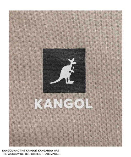 KANGOL(カンゴール)の「【KANGOL /カンゴール】Mac-House別注 フェイクレイヤード半袖プルオーバーパーカー(パーカー・メンズ・ブラック/サックスブルー/グレイッシュベージュ・M/L/XL)」の7枚目の写真