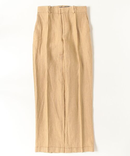 POLO RALPH LAUREN（ポロ ラルフ ローレン）の「デラヴェ リネン リラックス ストレート パンツ（その他パンツ・レディース・ブラウン系5・0/00）」の5枚目の写真