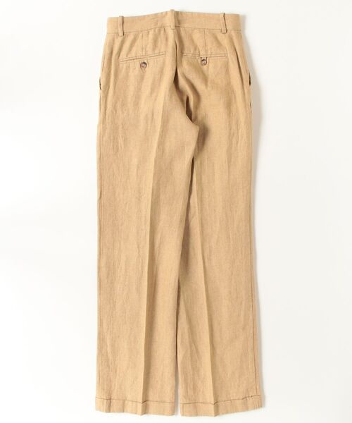 POLO RALPH LAUREN（ポロ ラルフ ローレン）の「デラヴェ リネン リラックス ストレート パンツ（その他パンツ・レディース・ブラウン系5・0/00）」の6枚目の写真