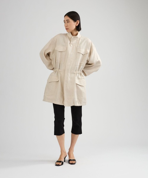 Chaos（カオス）の「Chaos(カオス)/メンフィスリネンブルゾン（ブルゾン・レディース・キナリ・FREE）」の6枚目の写真