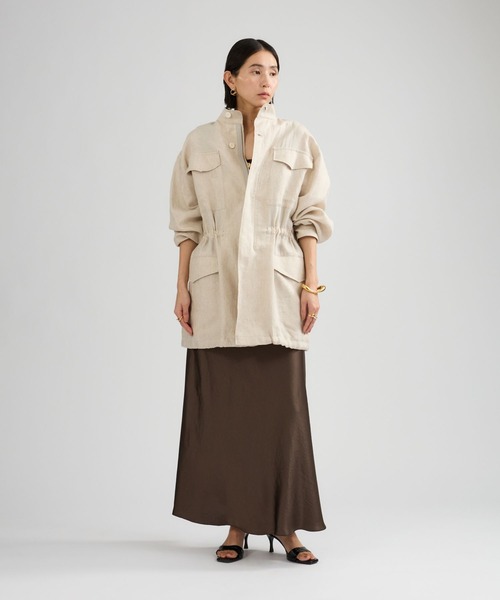 Chaos（カオス）の「Chaos(カオス)/メンフィスリネンブルゾン（ブルゾン・レディース・キナリ・FREE）」の9枚目の写真