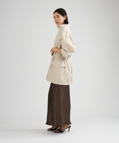 Chaos（カオス）の「Chaos(カオス)/メンフィスリネンブルゾン（ブルゾン・レディース・キナリ・FREE）」の10枚目の写真