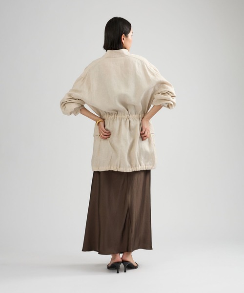 Chaos（カオス）の「Chaos(カオス)/メンフィスリネンブルゾン（ブルゾン・レディース・キナリ・FREE）」の11枚目の写真