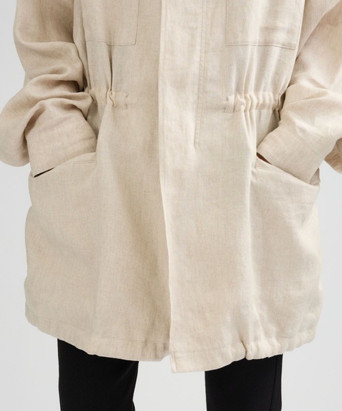 Chaos（カオス）の「Chaos(カオス)/メンフィスリネンブルゾン（ブルゾン・レディース・キナリ・FREE）」の15枚目の写真