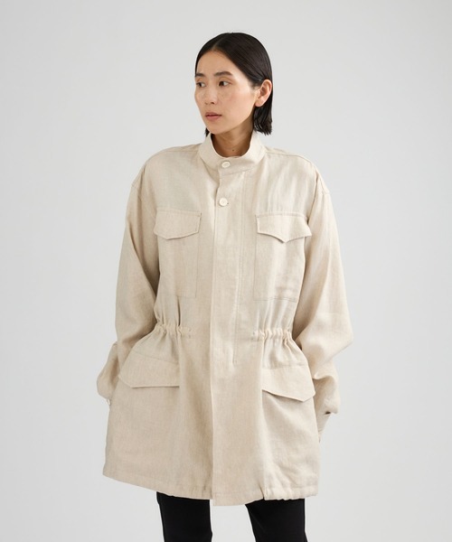 Chaos（カオス）の「Chaos(カオス)/メンフィスリネンブルゾン（ブルゾン・レディース・キナリ・FREE）」の3枚目の写真