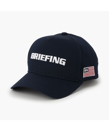 BRIEFING（ブリーフィング）の「【BRIEFING GOLF／ブリーフィングゴルフ】MEN’S BASIC FRONT PANEL CAP（キャップ）」