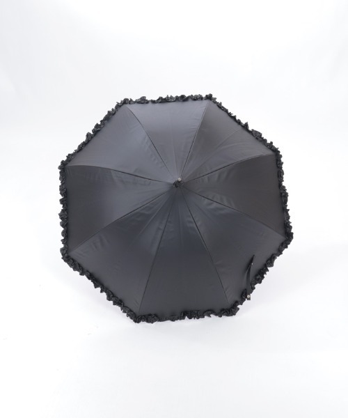 axes femme（アクシーズファム）の「紫陽花柄晴雨兼用パゴダ傘（長傘・レディース・パープル/ブルー・FREE）」の4枚目の写真