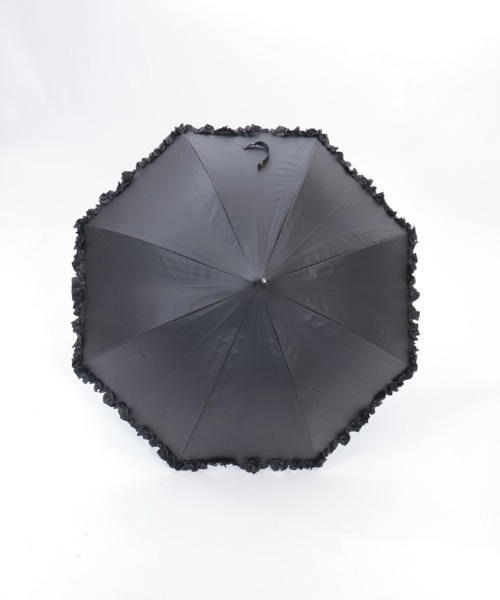 axes femme（アクシーズファム）の「紫陽花柄晴雨兼用パゴダ傘（長傘・レディース・パープル/ブルー・FREE）」の11枚目の写真