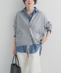 URBAN RESEARCH DOORS | ウォッシャブルブライトカーディガン｜春服/春ニット/洗濯可/オフィスカジュアル/通勤(カーディガン/ボレロ)