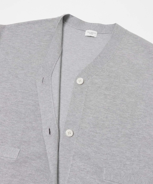 URBAN RESEARCH DOORS（アーバンリサーチドアーズ）の「ウォッシャブルブライトカーディガン｜春服/春ニット/洗濯可/オフィスカジュアル/通勤（カーディガン/ボレロ・レディース・オートミール/ライトグレー・FREE）」の17枚目の写真