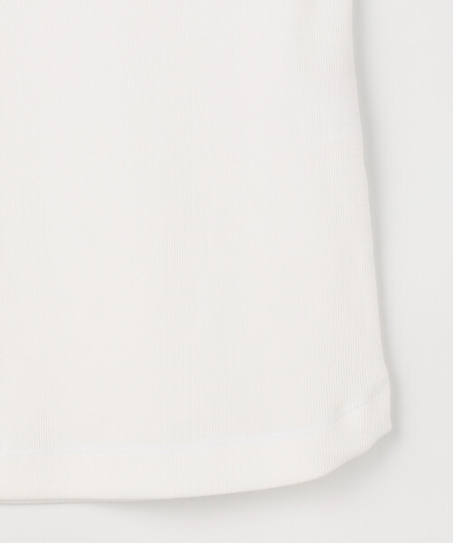 K.T KIYOKO TAKASE（キヨコタカセ）の「スパークナイロンテレコ 2WAYタンクトップ（タンクトップ・レディース・ホワイト/ライトグレー/ブラック/サックスブルー/ベージュ・11号/9号/7号）」の9枚目の写真