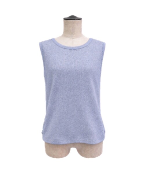 K.T KIYOKO TAKASE（キヨコタカセ）の「スパークナイロンテレコ 2WAYタンクトップ（タンクトップ・レディース・ホワイト/ライトグレー/ブラック/サックスブルー/ベージュ・11号/9号/7号）」の18枚目の写真