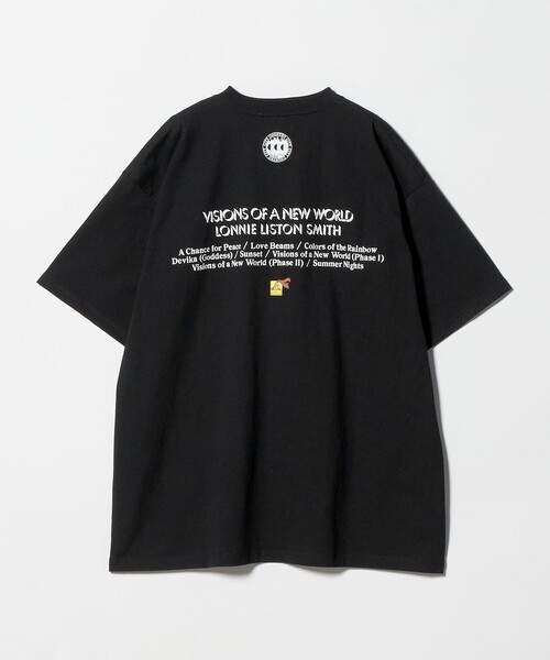 CITY COUNTRY CITY（シティーカントリーシティー）の「＜CITY COUNTRY CITY×LONNIE LISTON SMITH＞NEW WORLD Tシャツ（Tシャツ/カットソー・メンズ・ブラック・XL/L/M）」の6枚目の写真