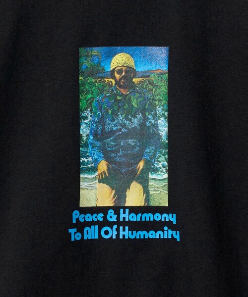CITY COUNTRY CITY（シティーカントリーシティー）の「＜CITY COUNTRY CITY×LONNIE LISTON SMITH＞NEW WORLD Tシャツ（Tシャツ/カットソー・メンズ・ブラック・XL/L/M）」の2枚目の写真