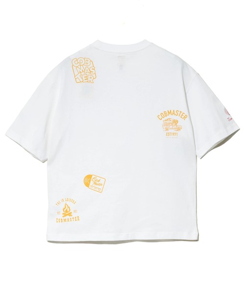 COBMASTER（コブマスター）の「COBMASTER/コブマスター　吸水速乾/抗菌防臭 ルーズTEE《マルチロゴ》（Tシャツ/カットソー・メンズ・ライトベージュ/ホワイト・MEDIUM/LARGE/X-LARGE）」の16枚目の写真