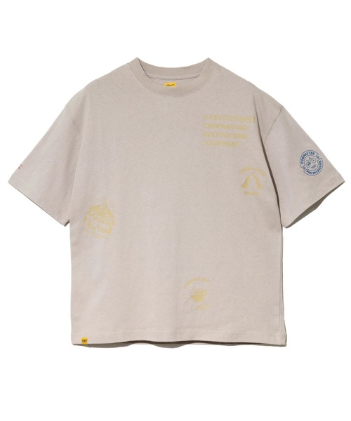 COBMASTER（コブマスター）の「COBMASTER/コブマスター　吸水速乾/抗菌防臭 ルーズTEE《マルチロゴ》（Tシャツ/カットソー・メンズ・ライトベージュ/ホワイト・MEDIUM/LARGE/X-LARGE）」の7枚目の写真