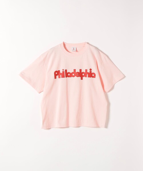 GOOD MOTIVE TEE(グッドモチーブティー)の「GOOD MOTIVE TEE:〈洗濯機可能〉プリント デザイン ロゴ Tシャツ(Tシャツ/カットソー・レディース・ピンク/ブラック/ホワイト・ONE SIZE)」の3枚目の写真