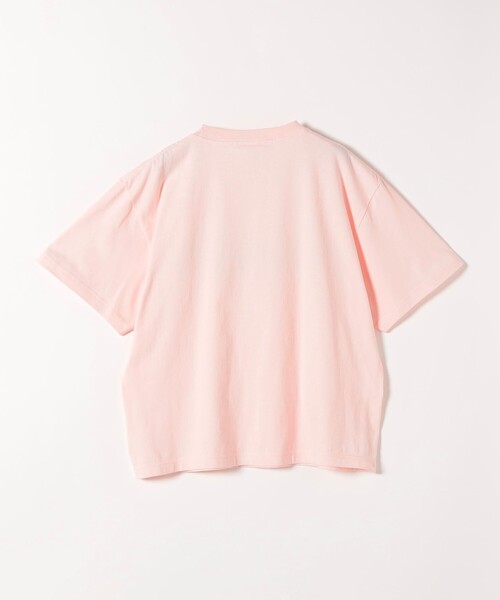 GOOD MOTIVE TEE(グッドモチーブティー)の「GOOD MOTIVE TEE:〈洗濯機可能〉プリント デザイン ロゴ Tシャツ(Tシャツ/カットソー・レディース・ピンク/ブラック/ホワイト・ONE SIZE)」の4枚目の写真