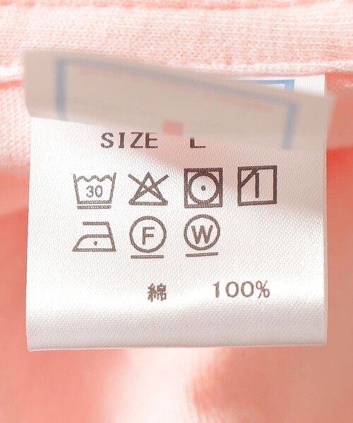 GOOD MOTIVE TEE(グッドモチーブティー)の「GOOD MOTIVE TEE:〈洗濯機可能〉プリント デザイン ロゴ Tシャツ(Tシャツ/カットソー・レディース・ピンク/ブラック/ホワイト・ONE SIZE)」の11枚目の写真