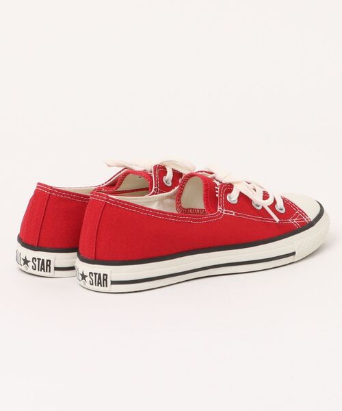 CONVERSE(コンバース)の「converse コンバース ALL STAR LP PUMPS OX レディースシューズ バレエスニーカー(オールスターLPパンプスOX)(バレエシューズ・レディース・レッド・23.0cm/23.5cm/24.0cm/24.5cm)」の3枚目の写真