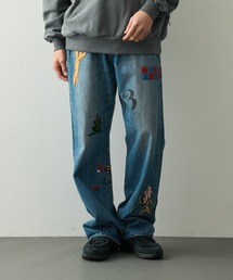 KHOKI（コッキ）の「【KHOKI / コッキ】Draped denim pants（デニム 