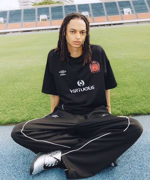 UMBRO(アンブロ)の「UMBRO別注 オーバーサイズドローコードゲームカットソー(Tシャツ/カットソー・メンズ・ネイビー/ホワイト/ブラック/グレー・S/M/L/XL)」の20枚目の写真