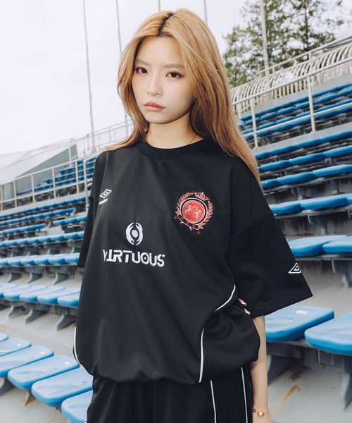 UMBRO別注 オーバーサイズドローコードゲームカットソー（Tシャツ