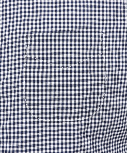NOLLEY’S（ノーリーズ）の「綿麻 パラシュートボタン7分袖シャツ 26SS（シャツ/ブラウス・メンズ・ネイビー/オフホワイト/ピンク/ライトブルー・S/M/L/XL）」の16枚目の写真