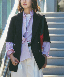 Couture d'adam（クチュールドアダム）の「COUTURE D`ADAM/クチュールドアダム　別注ハーフスリーブDIXIE JK DOUBLE(ブラック)（その他アウター）」