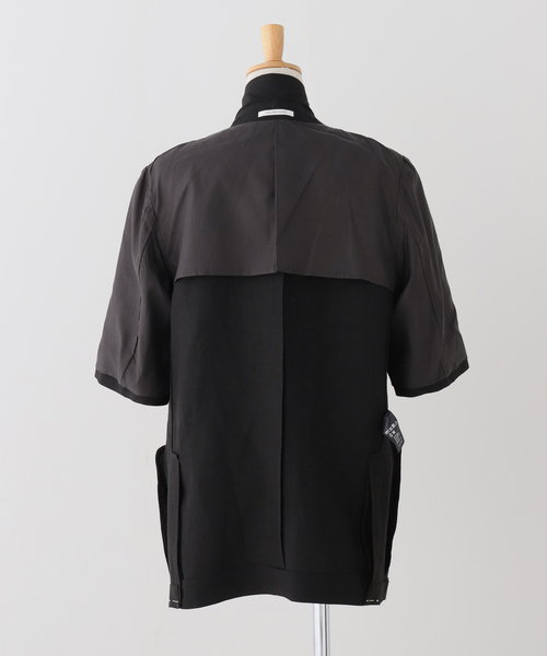 FRAMeWORK（フレームワーク）の「COUTURE D`ADAM/クチュールドアダム　別注ハーフスリーブDIXIE JK DOUBLE(ブラック)（その他アウター・レディース・ブラック・FREE）」の12枚目の写真