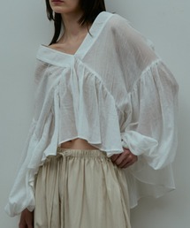 flaeu（フラユ）の「Air Caftan Blouse（シャツ/ブラウス）」